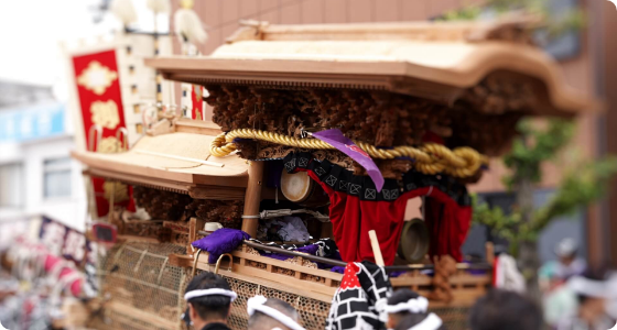 日本を代表する祭りの一つ岸和田だんじり祭